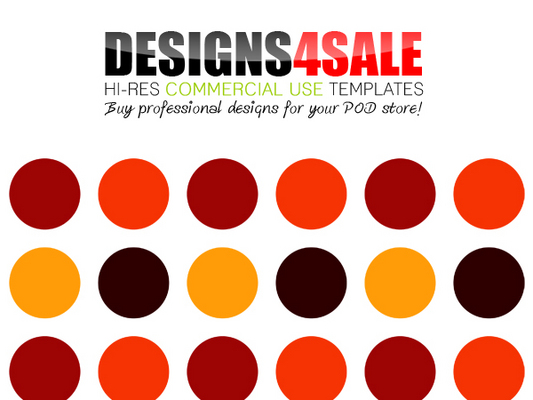 Product picture Dotted Autumn Pattern For Sale