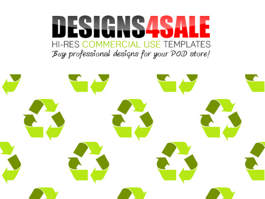 Product picture Green Recycle Pattern For Sale