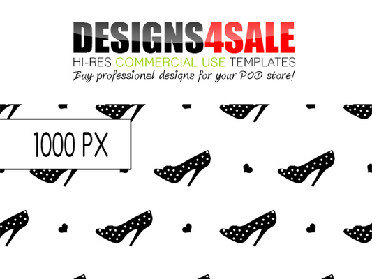 Product picture Classy Black Shoes Pattern For Sale