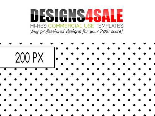 Product picture Classic Polka Dot Black Pattern For Sale