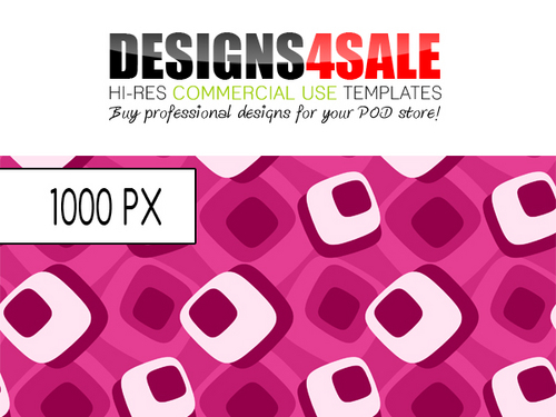 Product picture Fun Retro Pattern In Pink And Purple