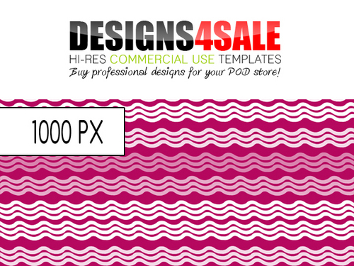 Product picture Wavy Pattern White