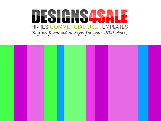 Product picture Neon Stripes Pattern For Sale (3)